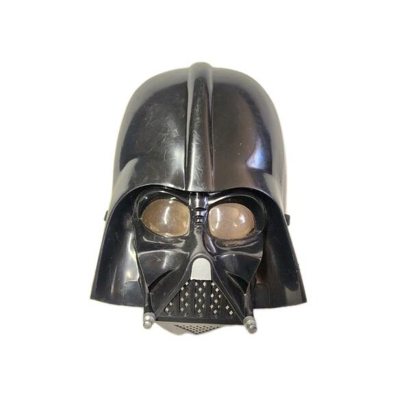 Star Wars Darth Vader Child 3 And Up/Teen Mask Halloween Costume Cosplay - 2005 - Picture 1 of 11